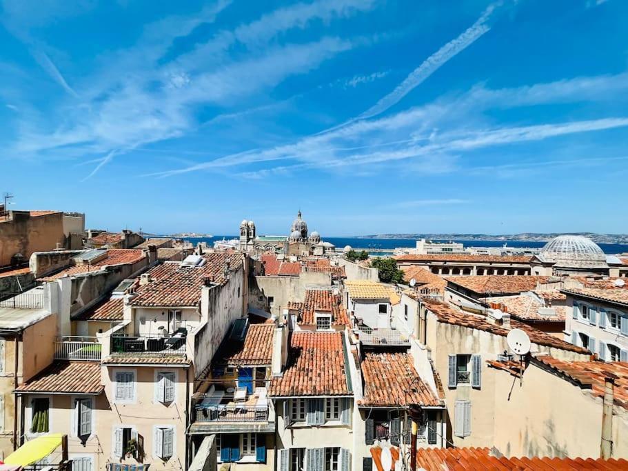 Appartement Climatise En Plein Coeur Du Panier Marseille Exterior photo